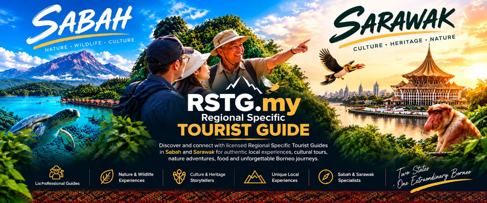 RSTG.my Regional Specific Tourist Guides in Sabah and Sarawak